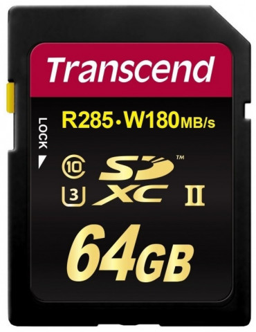 SD карта Transcend 64GB SDXC Class3 UHS-II Card - TS64GSDC700S