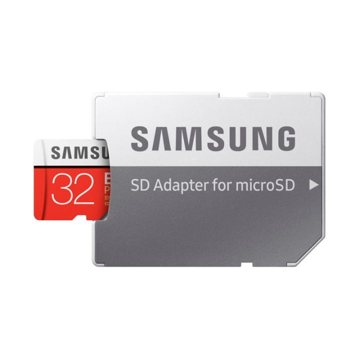 SD карта Samsung 32GB micro SD Card EVO  with Adapter, Class10, Read 95MB/s - Write 20MB/s - MB-MC32GA/EU