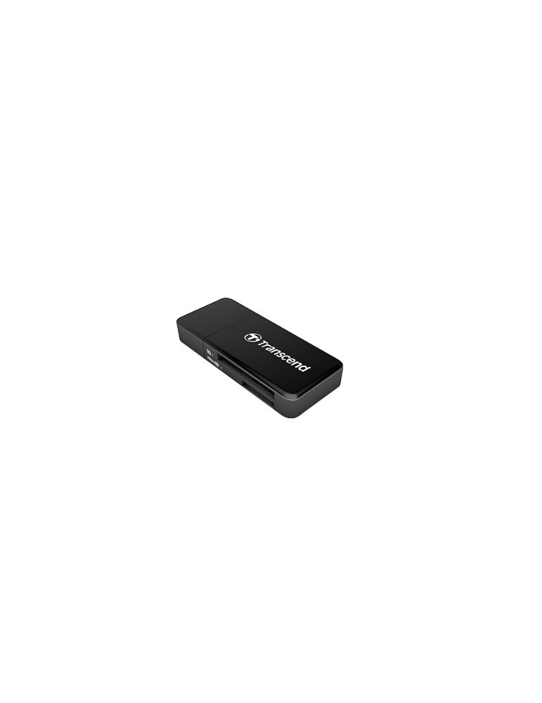 Четец за карти Transcend SD/microSD Card Reader, USB 3.0/3.1 Gen 1, Black - TS-RDF5K
