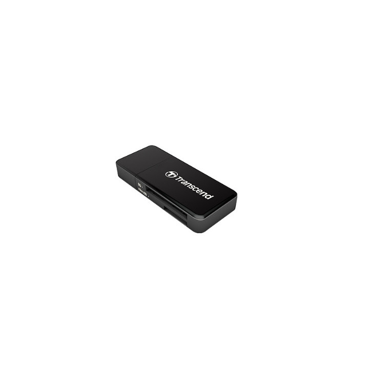 Четец за карти Transcend SD/microSD Card Reader, USB 3.0/3.1 Gen 1, Black - TS-RDF5K