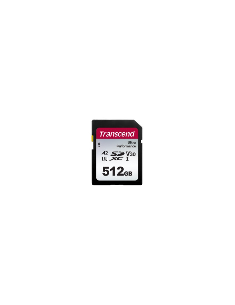 SD карта Transcend 512GB SD Card UHS-I U3 A2 Ultra Performance - TS512GSDC340S