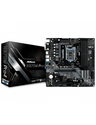 Дънна платка Asrock H370M PRO4