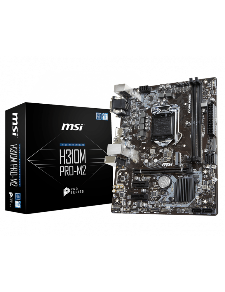 Дънна платка MSI H310M Pro-M2