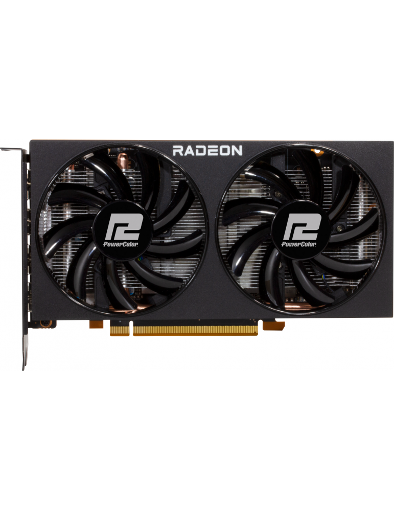 Видео карта PowerColor Fighter Radeon RX 6600 8GB GDDR6, BULK, без опаковка - AXRX 6600 8GBD6-3DH