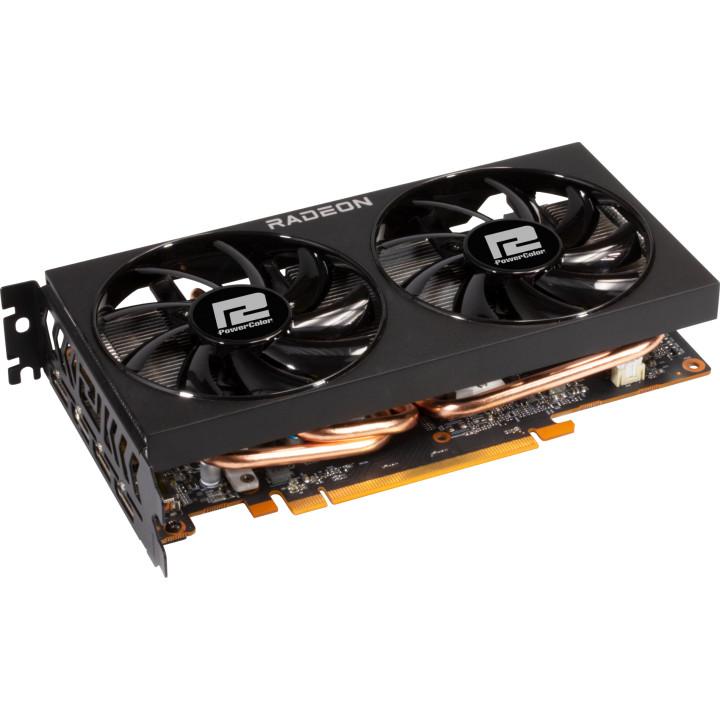 Видео карта PowerColor Fighter Radeon RX 6600 8GB GDDR6, BULK, без опаковка - AXRX 6600 8GBD6-3DH
