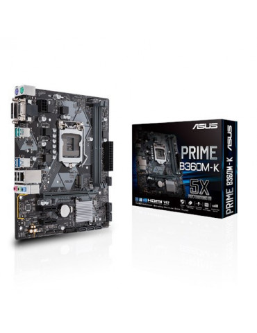 Дънна платка Asus Prime B360M-K