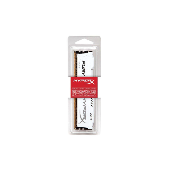 RAM памет 8GB DDR4 2666MHz Kingston HyperX Fury White