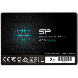 SSD диск SILICON POWER 2TB A55 2.5" SATA III - SP002TBSS3A55S25