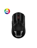 Геймърска мишка HyperX Pulsefire Haste Wireless, RGB, USB, черен/червен - 4P5D7AA