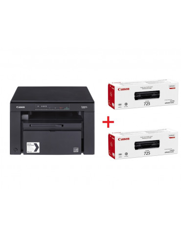 Мултифункционално устройство Canon i-SENSYS MF3010 Printer/Scanner/Copier   2x Canon CRG-725 - 5252B034AA
