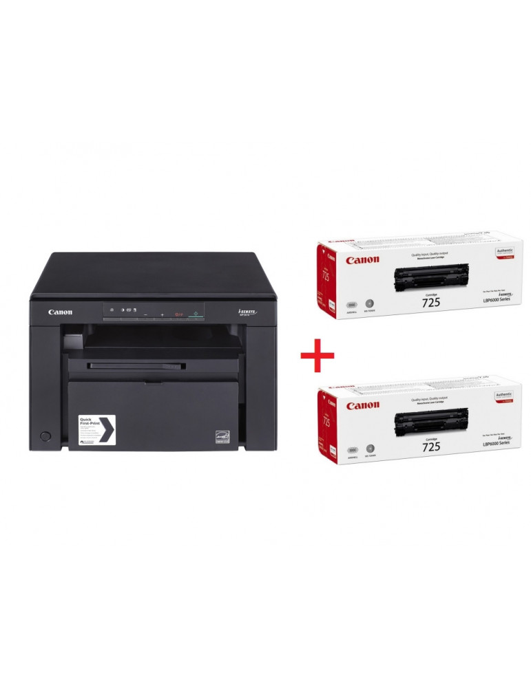 Мултифункционално устройство Canon i-SENSYS MF3010 Printer/Scanner/Copier   2x Canon CRG-725 - 5252B034AA