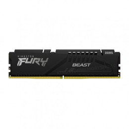 RAM памет Kingston 8GB 5200MHz DDR5 FURY Beast Black, CL40 DIMM - KF552C40BB-8