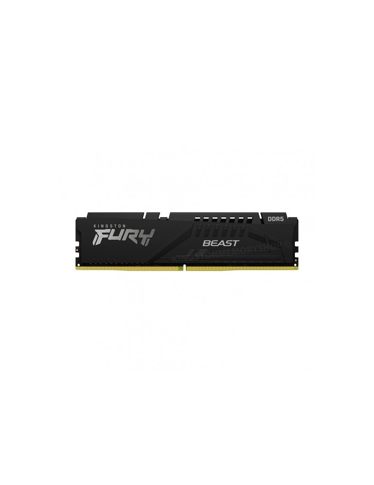 RAM памет Kingston 8GB 5200MHz DDR5 FURY Beast Black, CL40 DIMM - KF552C40BB-8