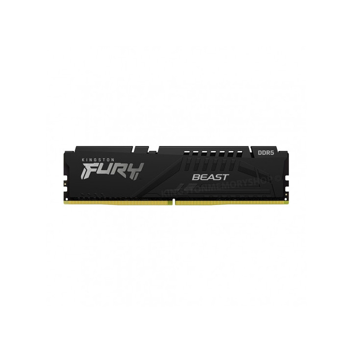 RAM памет Kingston 8GB 5200MHz DDR5 FURY Beast Black, CL40 DIMM - KF552C40BB-8