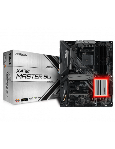 Дънна платка Asrock X470 Master SLI