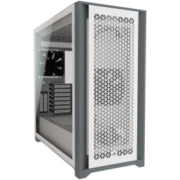 Кутия за компютър Corsair 5000D AIRFLOW TG ATX, White - CC-9011211-WW