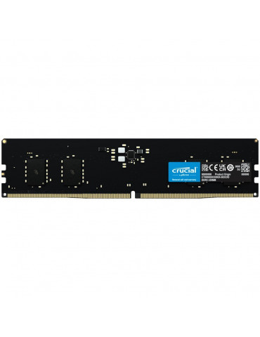 RAM памет Crucial 32GB 4800MHz DDR5 UDIMM, CL40, 16Gbit - CT32G48C40U5