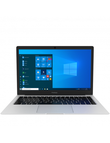 Лаптоп Prestigio SmartBook 141 C6, 14.1" HD, AMD a4-9120E, 4GB RAM, 128GB SSD, Win 10 Pro, Metal Grey - PSB141C06CHP_MG