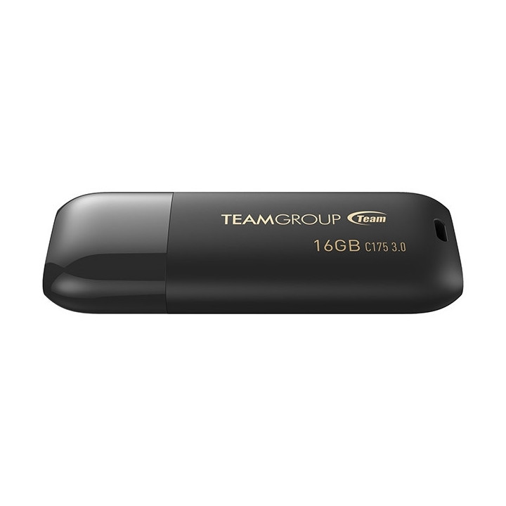 Флаш памет Team Group Elite 16GB C175 USB3, черен - TC175316GB01