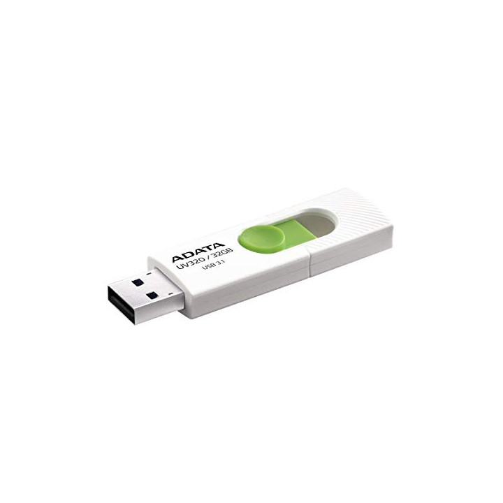 Флаш памет Adata 32GB USB UV320, бял - AUV320-32G-RWHGN