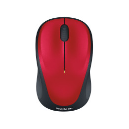 Геймърска мишка Logitech M235 червен/черен - 910-002496
