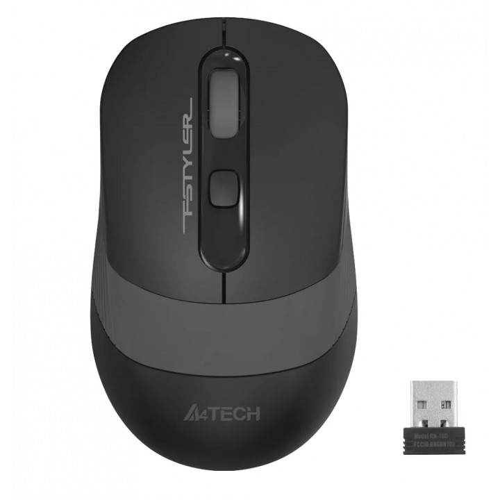 Безжична мишка A4techtech FG10 Fstyler, сив