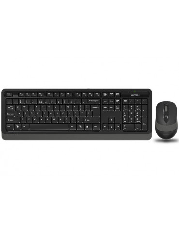Kомплект безжична клавиатура с мишка A4tech FG1010 Fstyler USB DESKTOP, сив
