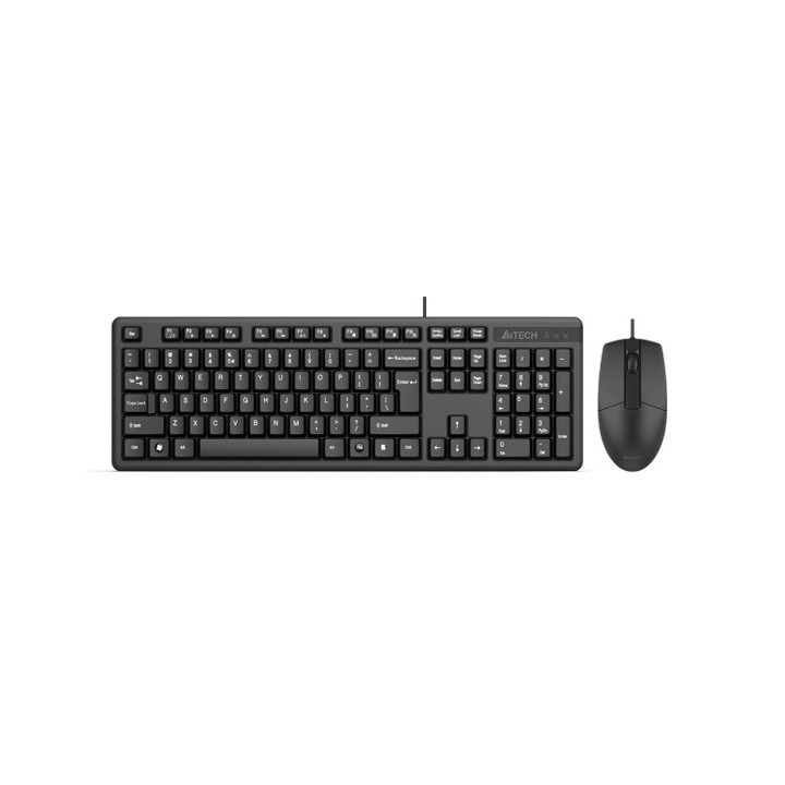 Kлавиатура A4tech KK-3330 USB DESKTOP , черен