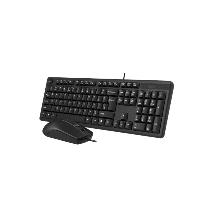 Kлавиатура A4tech KK-3330 USB DESKTOP , черен