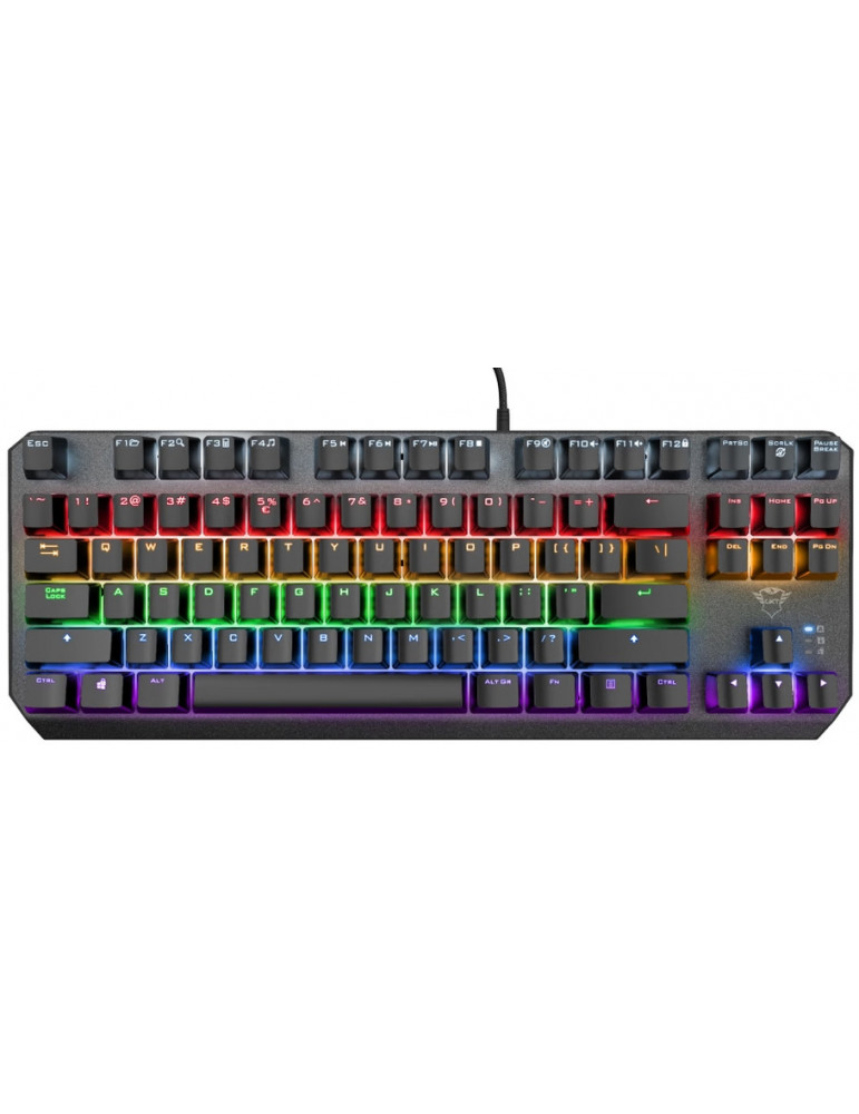 Механична геймърска клавиатура TRUST GXT 834 Callaz TKL US - 24404