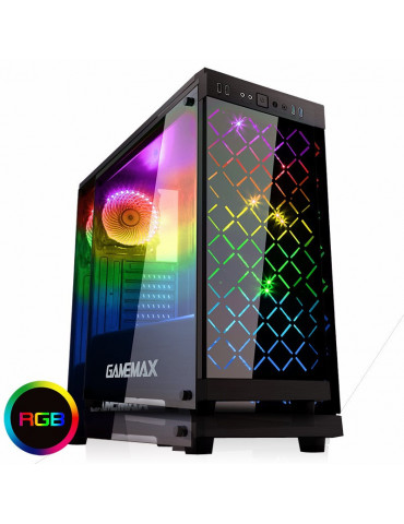 Кутия за компютър Gamemax Polaris Black RGB