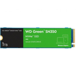 SSD диск WD 1TB Green M.2 PCIE GEN3, R/W: 3200/2500 MB/s - WDS100T3G0C