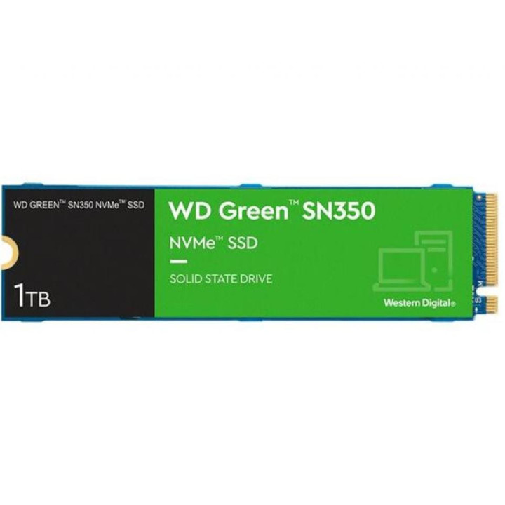 SSD диск WD 1TB Green M.2 PCIE GEN3, R/W: 3200/2500 MB/s - WDS100T3G0C