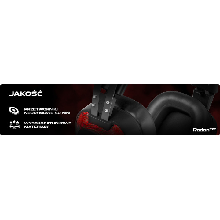 Геймърски слушалки Natec Genesis Radon 720 Virtual 7.1 USB