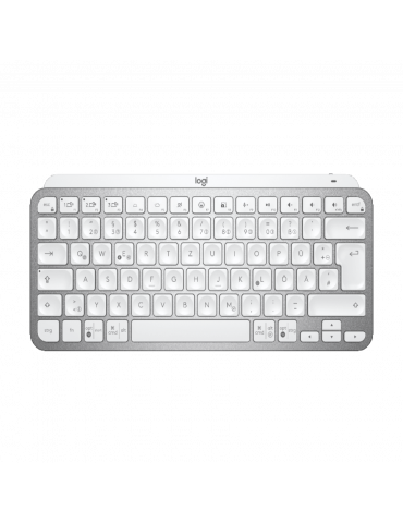 Безжична клавиатура Logitech MX Keys Mini, PALE GREY - 920-010499