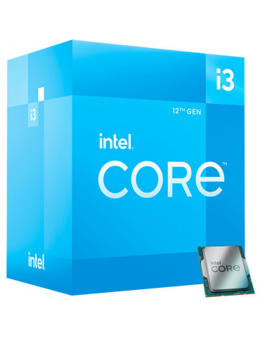 Процесор Intel Core i3-12100 3.3GHz, 12MB, LGA1700, box - BX8071512100SRL62