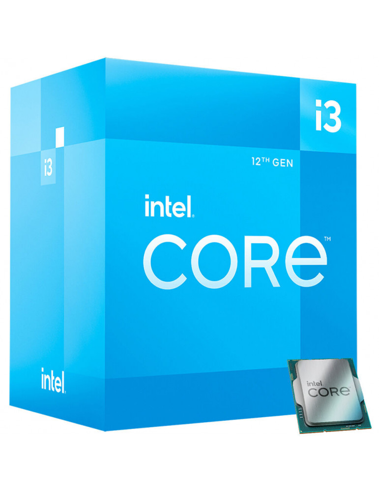 Процесор Intel Core i3-12100 3.3GHz, 12MB, LGA1700, box - BX8071512100SRL62