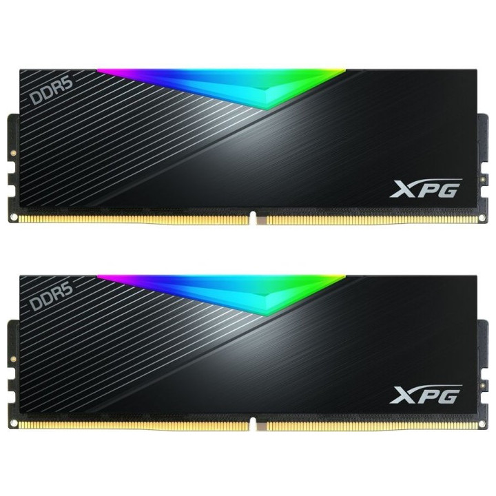 RAM памет Adata 32GB(2x16GB) DDR5 5200MHz XPG LANCER RGB - AX5U5200C3816G-DCLARBK
