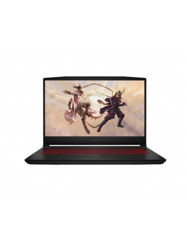 Лаптоп MSI Katana GF66 11UD, Intel i5-11400H, RTX3050 Ti GDDR6 4GB, 15.6" FHD 144Hz, 8GB DDR4, 512GB SSD, черен - 9S7-158212-828