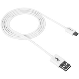 Кабел Canyon Micro USB, бял