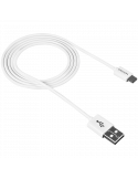 Кабел Canyon Micro USB, бял