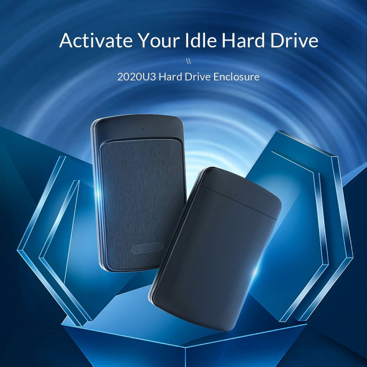 Кутия за диск Orico 2.5", USB3.0 - 2020U3-BK