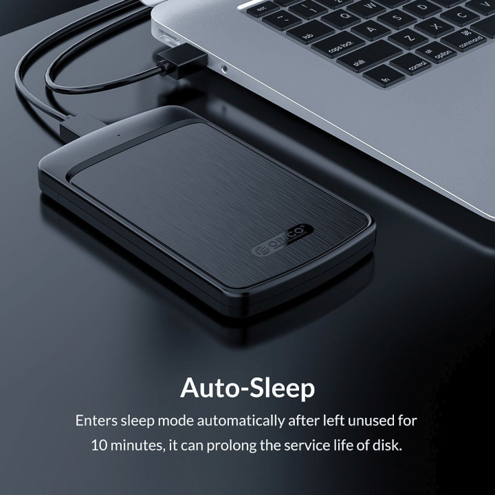 Кутия за диск Orico 2.5", USB3.0 - 2020U3-BK
