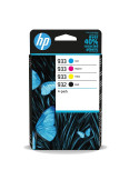 HP 932 Black / 933 CMY Original Ink Cartridge 4-Pack