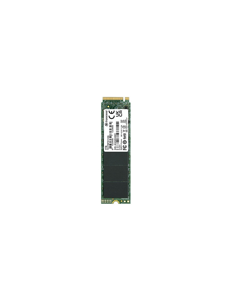 SSD диск Transcend 1TB, M.2 2280, PCIe Gen3x4, 2000/1500 MB/s - TS1TMTE110Q