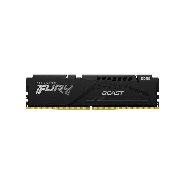 RAM памет Kingston 16GB DDR5 5200MHz FURY Beast Black CL40 - KF552C40BB-16