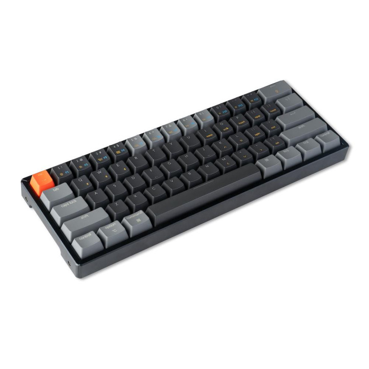 Геймърска механична клавиатура Keychron K12 Hot-Swappable 60% Gateron Brown Switch RGB LED ABS - K12-H3