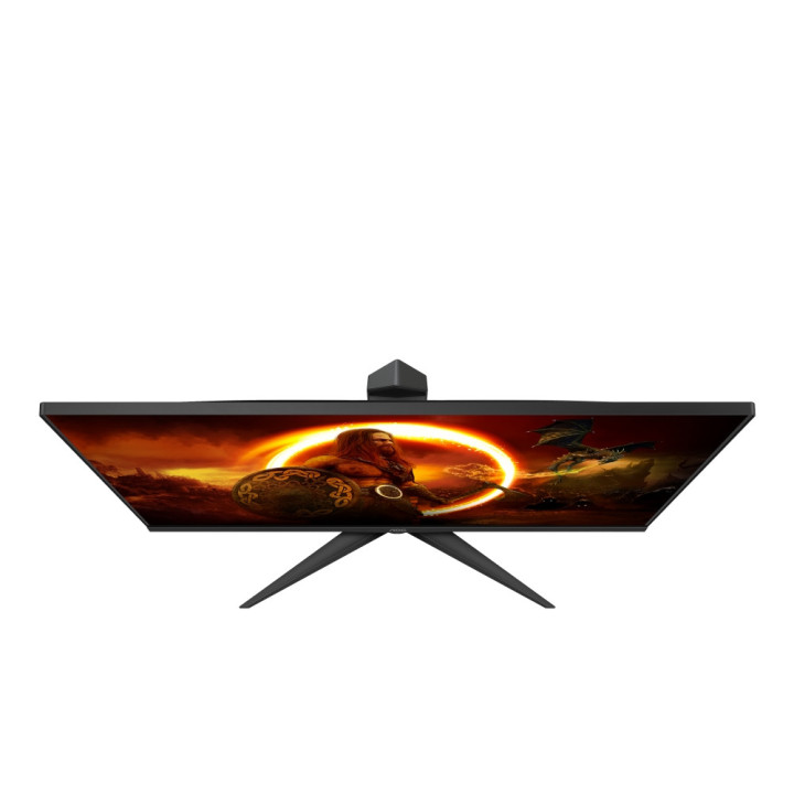 Монитор AOC 27G2SU/BK 27" WLED VA 165Hz, 4ms, FreeSync Premium, D-SUB, HDMI, DP, USB, колонки, Black/Red