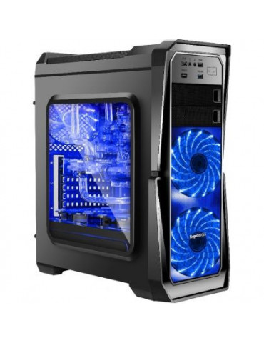 Геймърски компютър Powered by Asus ROG с Intel Core i3-8100, GTX1050 Ti, 16GB &2TB