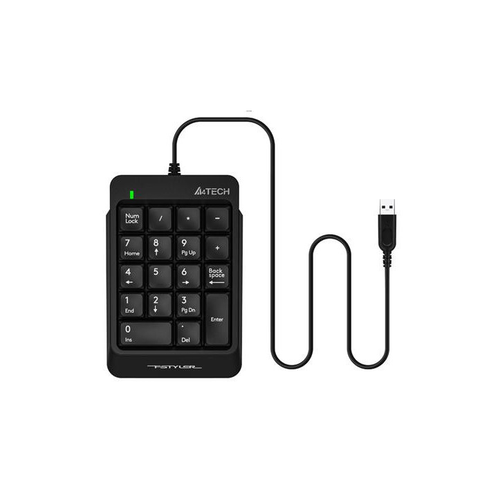Клавиатура A4tech FK13P, черен - FK13P